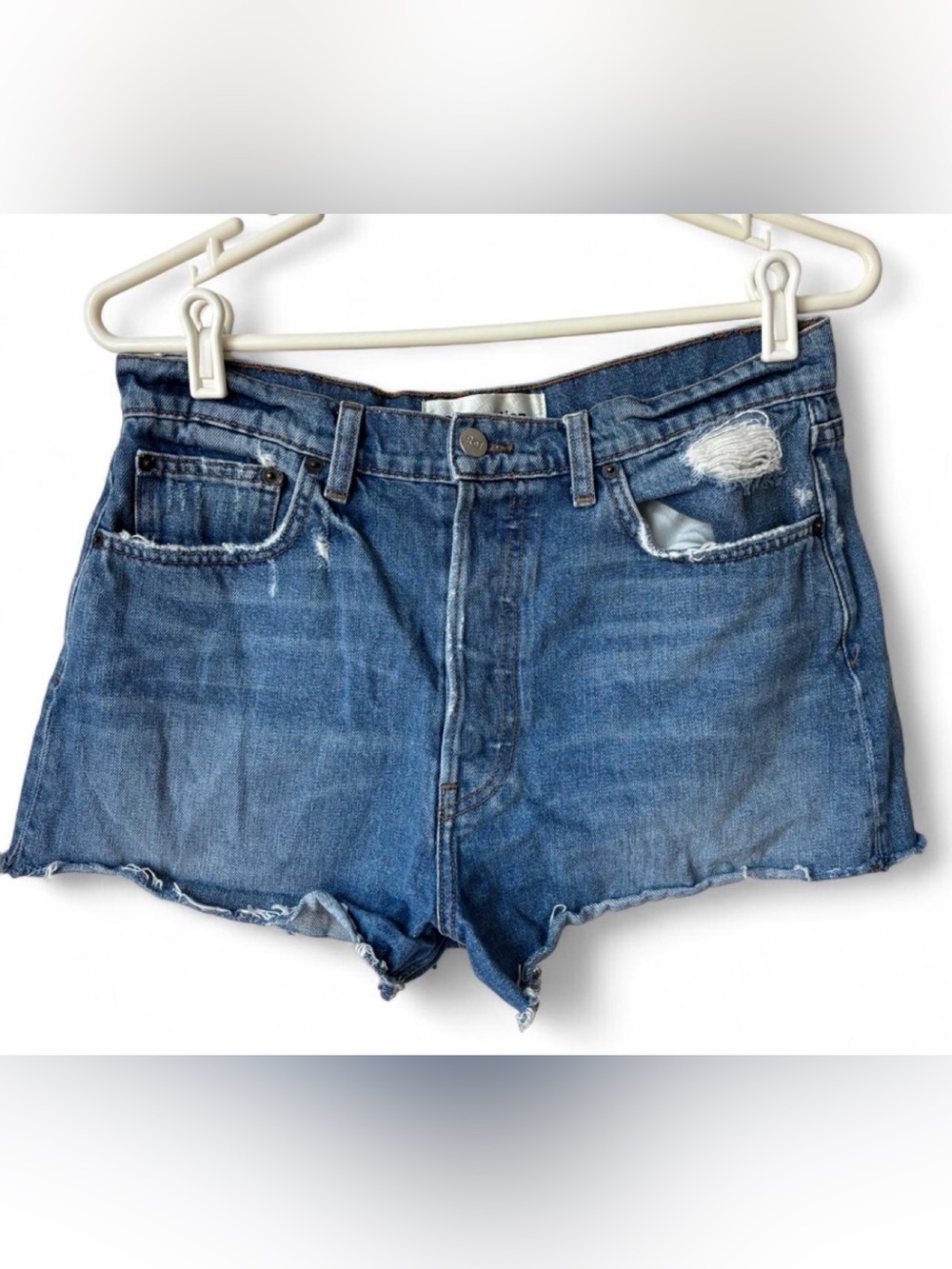 Reformation Dixie Shorts Bryce Wash 29 like new cutoff Jean shorts